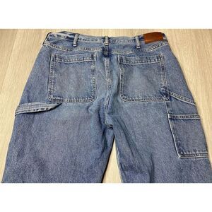 Men's Blue Bootcut Jeans